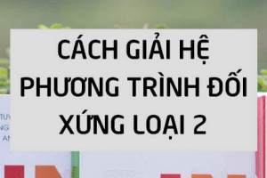 Hệ phương trình đối xứng loại 2, Cách giải và Bài tập vận dụng (chi tiết nhất) - Toán lớp 10